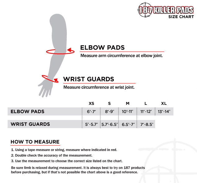 187Elbow WristSizing