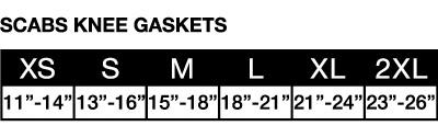 SCABS KNEE GASKETS