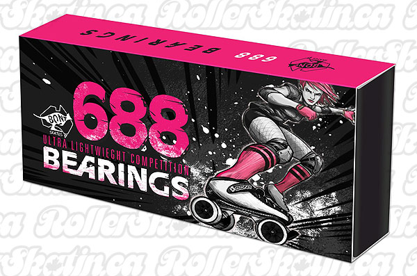 BONT Mini Bearings 167 (7mm) or 688 (688mm) 16-Pack