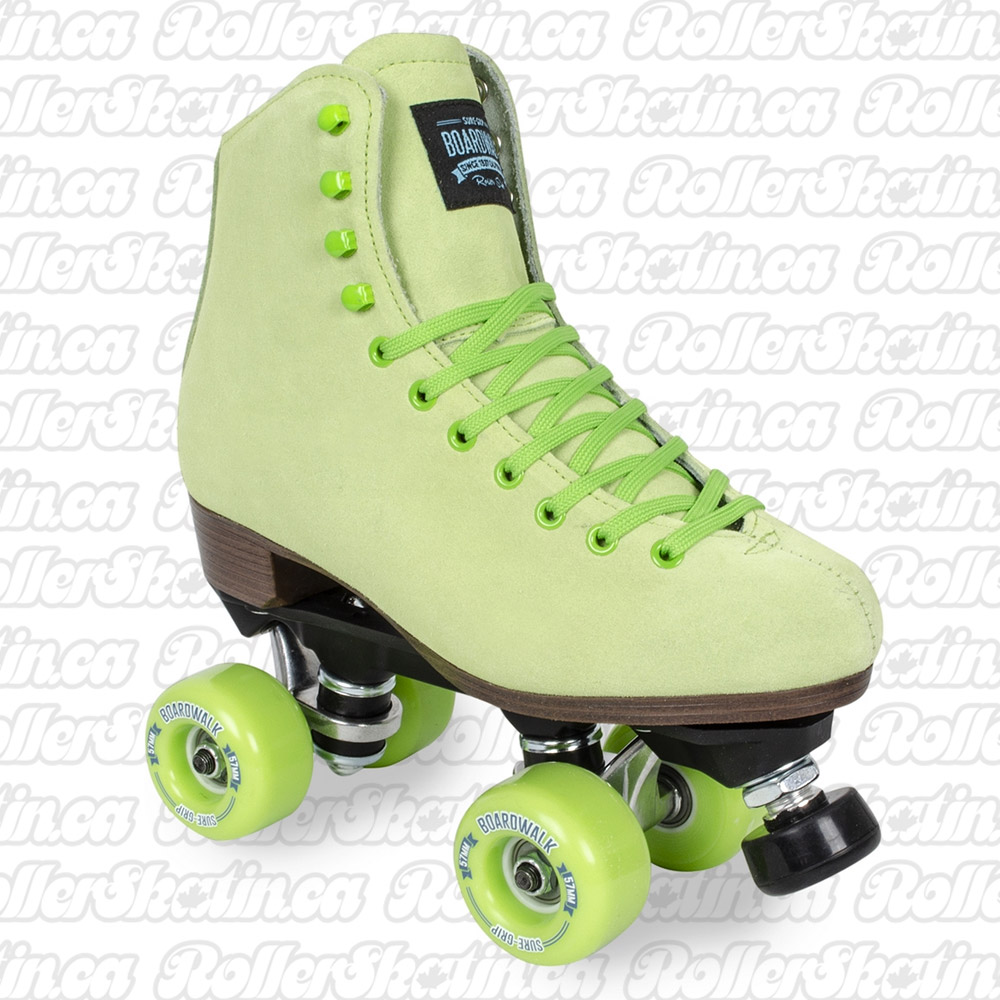 SURE-GRIP BOARDWALK Key Lime Outdoor Roller Skate