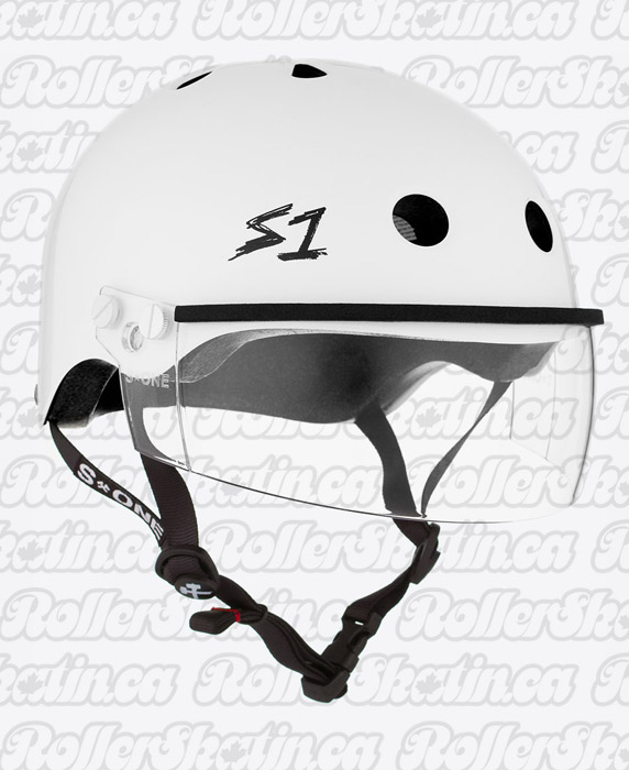 S-1 Lifer Helmet w/ Visor Gen 2 - White Gloss