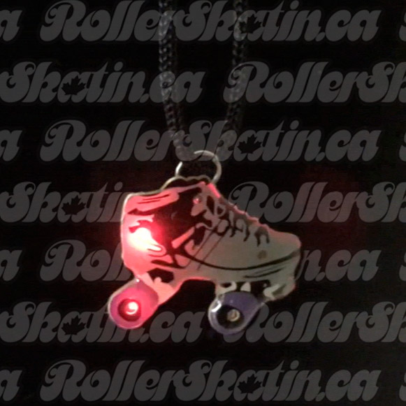 Light-Up Magnetic Roller Skate Charm!