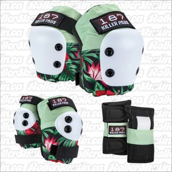 187 Junior OR Adult Super Six Pack Pad Sets - HIBISCUS