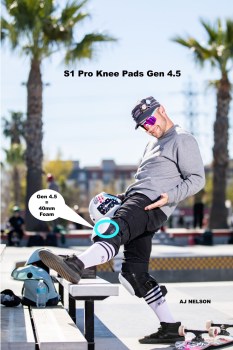 AJ Nelson S1 Pro Knee Pad 4.5 