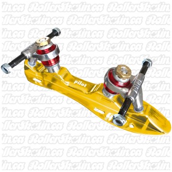 Pilot F-16 Falcon Plate NTS - Gold