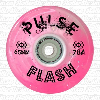 ATOM Pulse Flash Outdoor Wheels - Pink Glitter