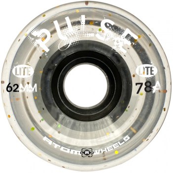 ATOM Pulse Lite Outdoor Wheels - Clear Glitter