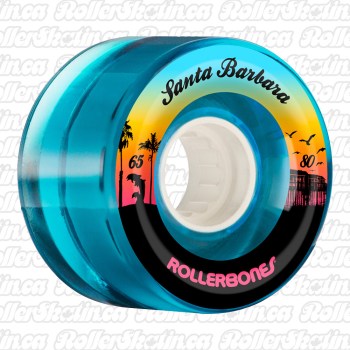 RollerBones Santa Barbara 80A Outdoor Street Wheels 8-Packs