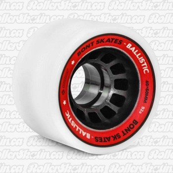 BONT Ballistic 87A White Wheels 8-Pack