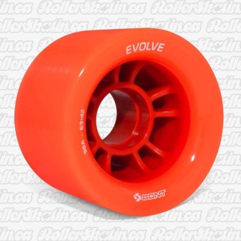 BONT Evolve Wheels Orange 4-Pack