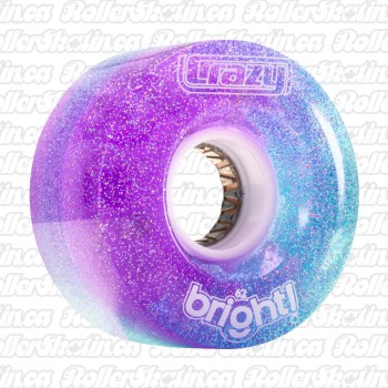 CRAZY Brights Light-Up Wheels 8-Packs - Purple Teal Light-Up