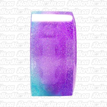 CRAZY Brights Light-Up Wheels 8-Packs - Purple Teal Profile