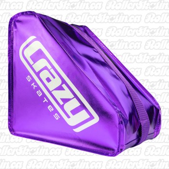 CRAZY Metallic Skate Bag Purple