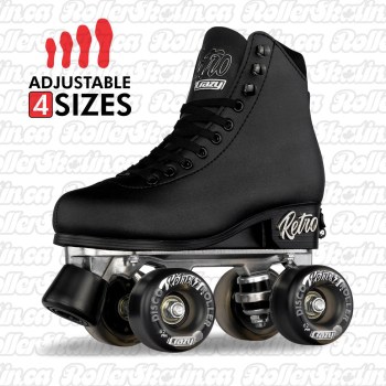 CRAZY Retro Roller Adjustable Skates!