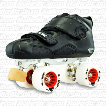 CRAZY XENON [Xr] DBX 6 Pro Leather Speed/Derby Skates 