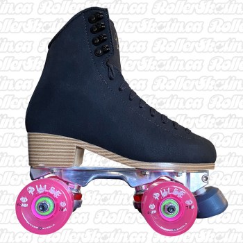 Jackson VISTA Viper Alloy Plate Suede Outdoor Pink Pulse Lite Roller Skates