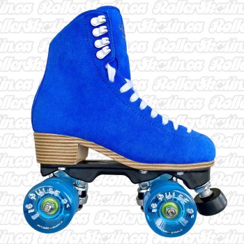Jackson VISTA Viper Nylon Plate Outdoor Roller Skates Blue - Blue PULSE Lite