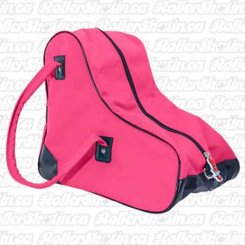 LENEXA Skate Shaped Heavy Duty Roller Skate Bag - Pink