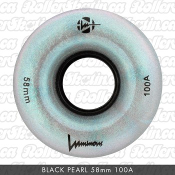 Luminous Light-Up Black Pearl 100A Wheels