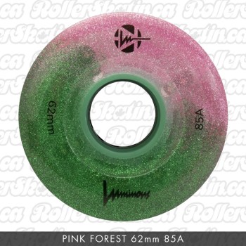 Luminous Light-Up Pink Forest 85A Wheels