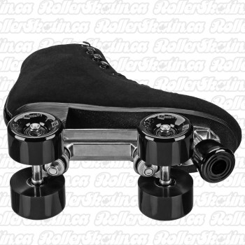 PACER Slider Black Suede Indoor/Outdoor Roller Skate