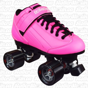 RD Elite Stomp Factor 5 Pink Quad Skates
