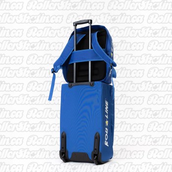 ROLL-LINE Trolley Travel Bag with Backpack Attached!