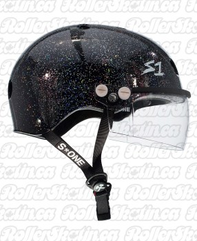 S-1 Lifer Helmet w/ Visor Gen 2 - Black Gloss Glitter
