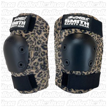 SMITH Scabs Kool Breathable Elbow Pads Brown Leopard