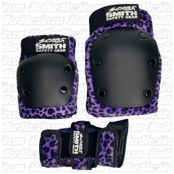 SMITH Scabs 3-Pack Safety sets Purple Leopard