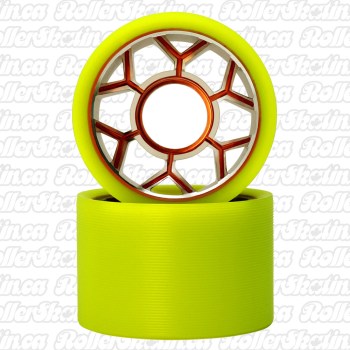 VNLA Backspin ASTRO Wheels Yellow/Cherry 98A